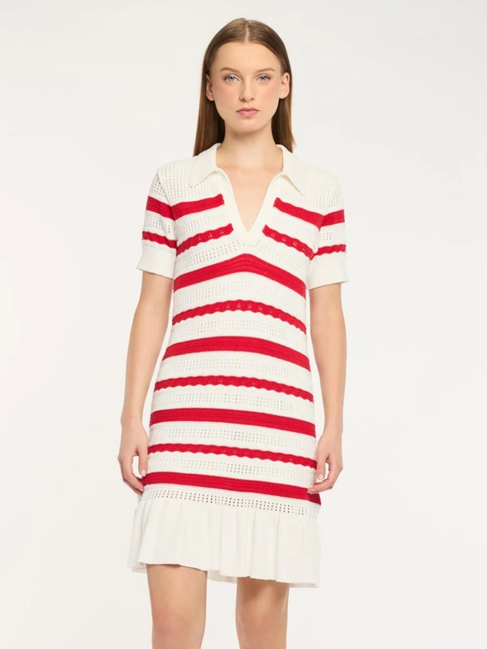 Cinq à Sept Clementine Knit Polo Dress